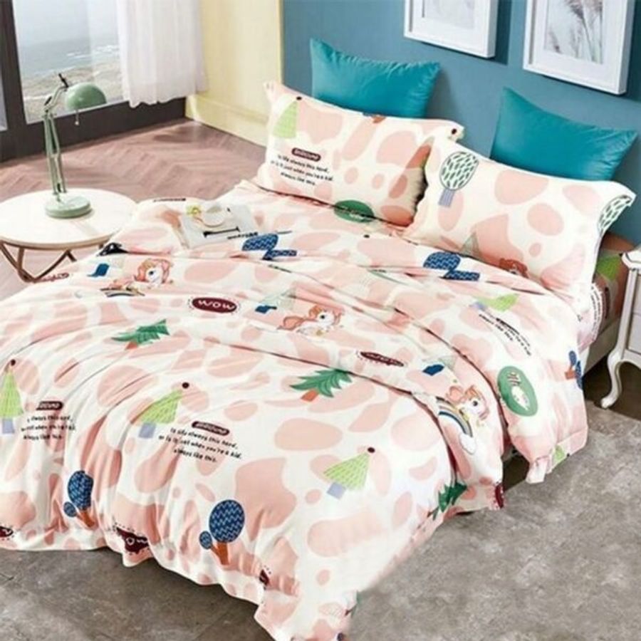 Sprei Pink Pine Tencel Modal