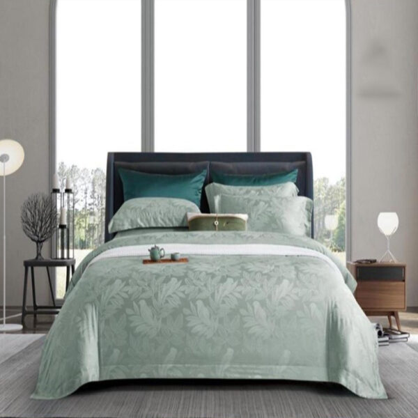 lantana jade jacquard tencel