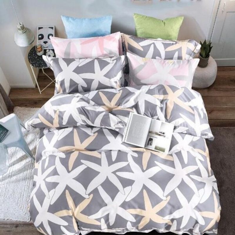 bahan sprei tencel poly pentagon flow