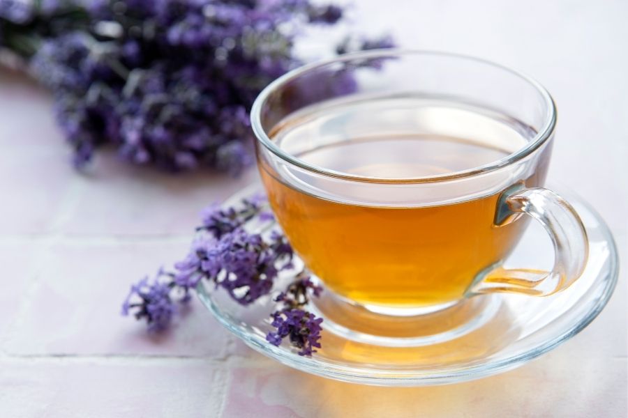 teh herbal lavender